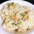 cocomotoe's cooksnap of when they made 時短で簡単✿洋食屋さんエビピラフ✿.