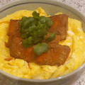 Akosua's cooksnap of when they made 秋鮭の照り焼きで♪　ふわとろ甘辛卵丼♡.