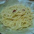 マルタンガール's cooksnap of when they made アンチョビと生クリームの節約パスタ.