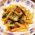 ポ〜ちゃん's cooksnap of when they made なすとベーコンのペンネアラビアータ.