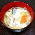 梨大好き's cooksnap of when they made 我が家の豚汁.