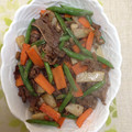 トコ1007's cooksnap of when they made 牛肉といんげん、山芋のこってり中華炒め.