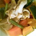 ramuney's cooksnap of when they made 豚肉とかぼちゃの煮物.