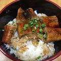 watamomon's cooksnap of when they made 中国産うなぎで☆ひつまぶし.