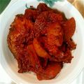 Amy87's cooksnap of when they made 食欲そそる真っ赤っか♪韓【鰤大根】簡単よ.