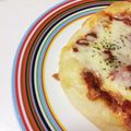 mikkosann's cooksnap of when they made ピザ、好みのトッピングで☆簡単！.