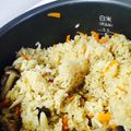 ※Erichun※'s cooksnap of when they made にんじんとしめじの炊き込みごはん.