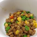 はるか♩♪'s cooksnap of when they made ヘルシー！ミックスベジタブル納豆.