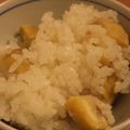 ごいちご's cooksnap of when they made もち米入り！栗ごはん☆.