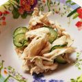 水飲み場's cooksnap of when they made 鶏の～♪梅しそ和え.
