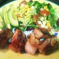Soleil182's cooksnap of when they made 簡単！鶏もも肉のにんにく醤油焼き☆.