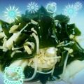 ♥あらたママ♥'s cooksnap of when they made ねばつる♪えのきとオクラの副菜.