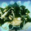 ♥あらたママ♥'s cooksnap of when they made ねばつる♪えのきとオクラの副菜.