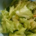 玉world's cooksnap of when they made 酸っぱいレモンレタスサラダ.