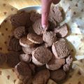サファイにゃん's cooksnap of when they made ビニール袋で簡単♡サクサクココアクッキー.