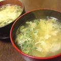 papikun's cooksnap of when they made ふわふわ卵のお吸い物.
