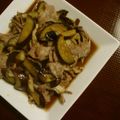 かりらし's cooksnap of when they made 豚肉となすのオイスター炒め煮.