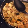 ぽん1208's cooksnap of when they made ☆じゃがいもとカボチャの洋風煮物☆.