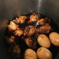 チョコ0604's cooksnap of when they made 圧力鍋で簡単♪半熟卵と手羽元のさっぱり煮.