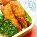 キョク's cooksnap of when they made 和風なソース味♪さかなフライどんぶり♪.