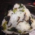 こたつねこくん's cooksnap of when they made 大根の葉♡♥塩昆布ｄｅおにぎり.