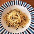 citron12's cooksnap of when they made 青シソ、パセリ、パルミジャーノのパスタ♪.