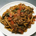 ありんこ☆★'s cooksnap of when they made 簡単すぎるバターしょうゆ焼きうどん.