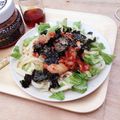 Chisantos's cooksnap of when they made 簡単ランチ ヘルシー納豆キムチうどん.