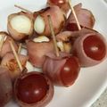 noisette's cooksnap of when they made プチトマトも美味しいよ×ベーコン巻♪.