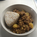 Mikiwen's cooksnap of when they made 合挽き肉とジャガイモのカレー炒め煮.