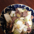 RYK1205's cooksnap of when they made 簡単！牛肉と白菜のにんにく生姜炒め.