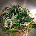 miki616's cooksnap of when they made ほうれん草ともやしのおひたし.