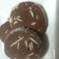 守山桜's cooksnap of when they made 簡単！アイスボックスクッキー【チョコ】.