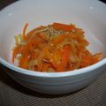 Nona’s_Kitchen's cooksnap of when they made 大根と人参のキンピラ煮.