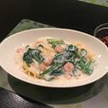 すもーん's cooksnap of when they made ＊簡単♪海老とホーレン草のパスタ＊.