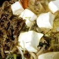 meganecco's cooksnap of when they made 我が家流★お肉たっぷり肉豆腐.