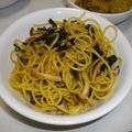 クック0AUP2C☆'s cooksnap of when they made 麺つゆで♡ほうれん草としめじのパスタ.
