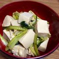 スノーダルマ's cooksnap of when they made 高野豆腐と小松菜の煮物.