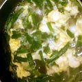 mykym's cooksnap of when they made ☆簡単☆ ニラもやしのたまごスープ☆.