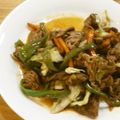 反省堂書店（のぐち）'s cooksnap of when they made 豚入り細切り野菜炒め.