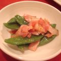 ちゃかちゃかちゃん's cooksnap of when they made スナップエンドウとベーコンのガーリック炒め.