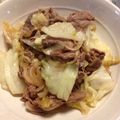 みきあお01's cooksnap of when they made 簡単！絶対美味しい牛肉キャベツ炒め.