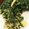 カンキチっち's cooksnap of when they made 人参の葉っぱのかき揚げ（天ぷら）.