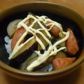 まゆみ母ちゃん's cooksnap of when they made 簡単　なす豚丼　ウインナーver.　.