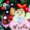 YUKI's cooksnap of when they made ふなっしー＆くまモン キャラ弁.