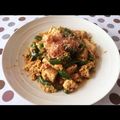 cacao247's cooksnap of when they made 焼肉タレで簡単♪ベーコンピーマン豆腐炒め.