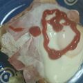 庭のめだか's cooksnap of when they made 簡単☆ベーコンエッグトースト.