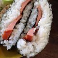 じゃがりこ！'s cooksnap of when they made 自家製チャーシューと大葉のおにぎらず.