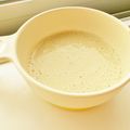 あやちん０８１６'s cooksnap of when they made 離乳食＊バナナときな粉のパン粥.
