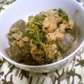 J・0505's cooksnap of when they made 甘辛♪こんにゃくと豚肉炒め.